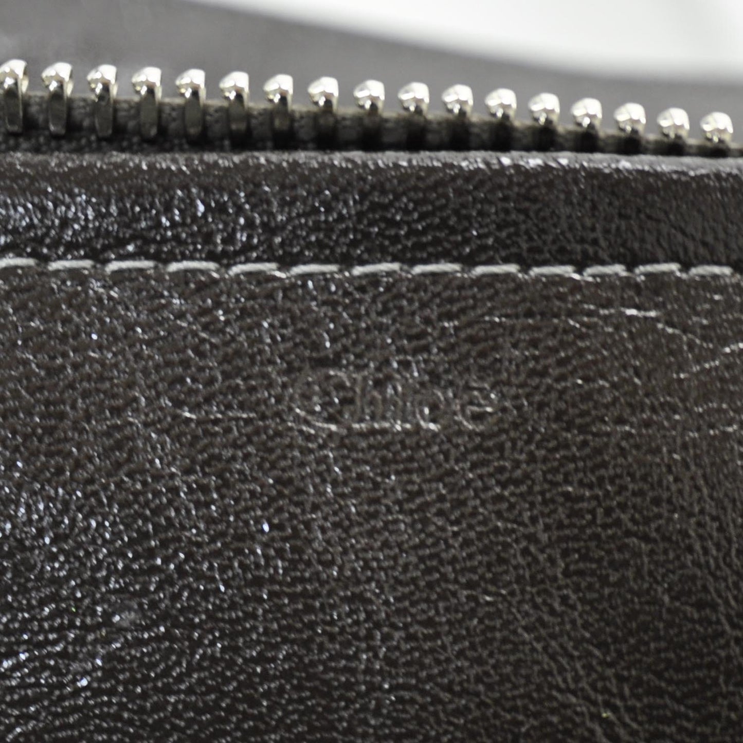 Leather Eclipse Tote Brown