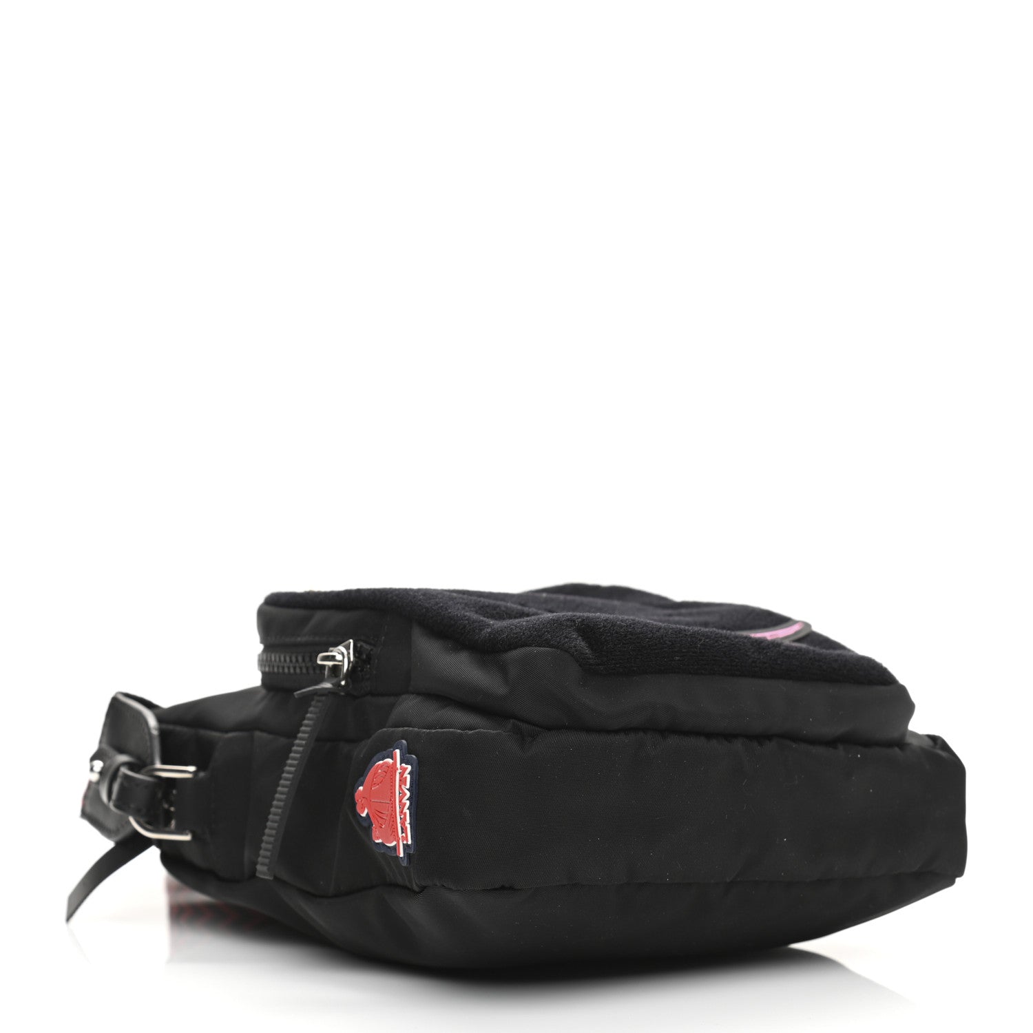 Lanvin Nylon NYC Skate Crossbody Bag Black Multicolor 4 of 10