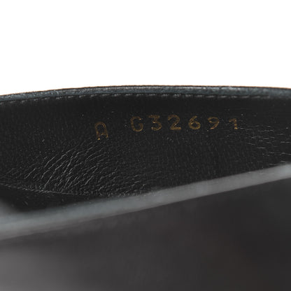 Chanel Lambskin Grosgrain Cap Toe CC Slingback Sandals 38.5 Black 8 of 10