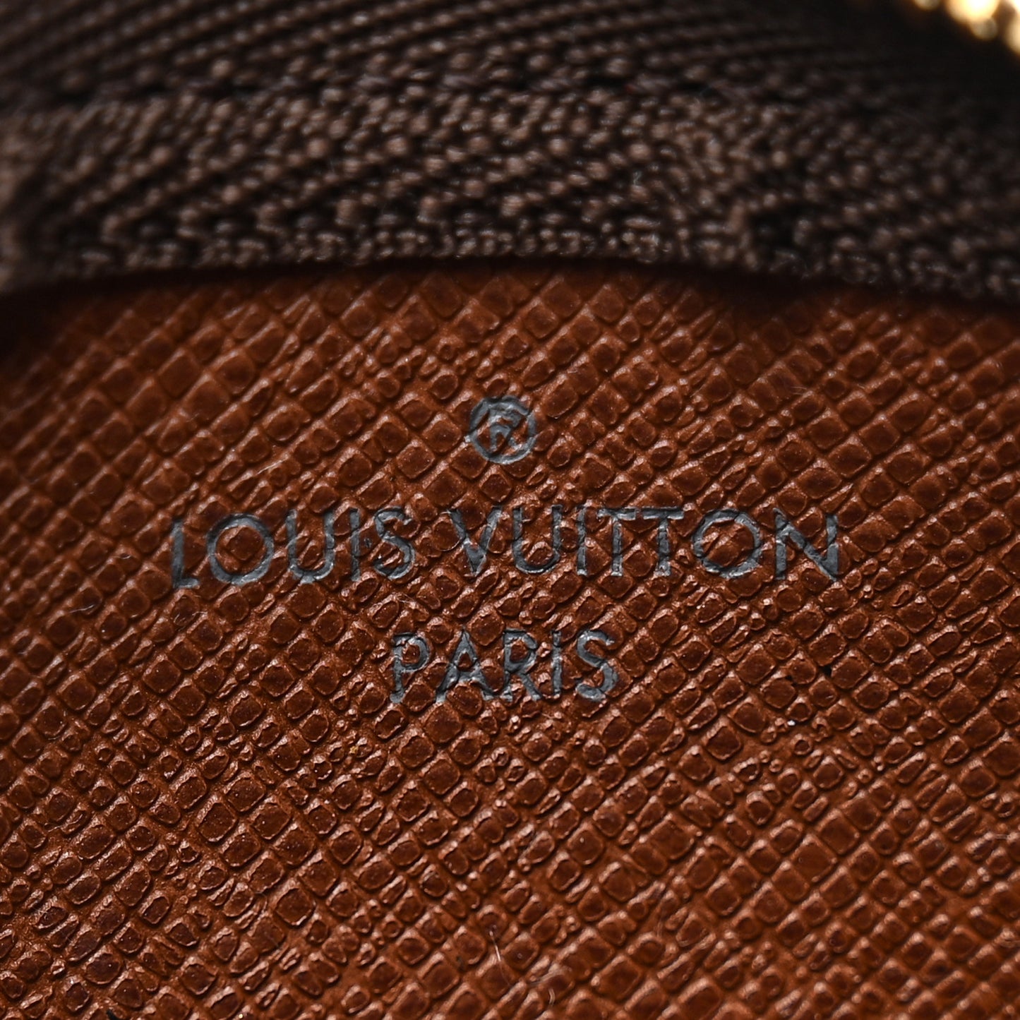 Monogram Key Pouch