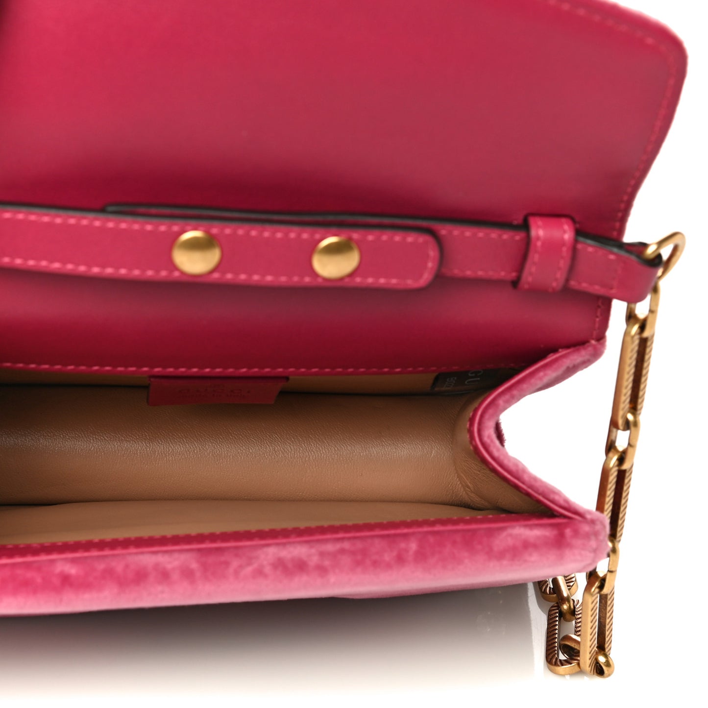 Velvet Crystal Mini Bee Broadway Shoulder Bag Light Raspberry Rose