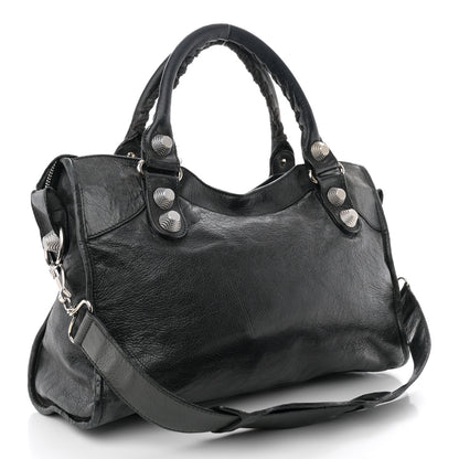 Balenciaga Agneau Giant 21 Silver Hardware City Black 4 of 18