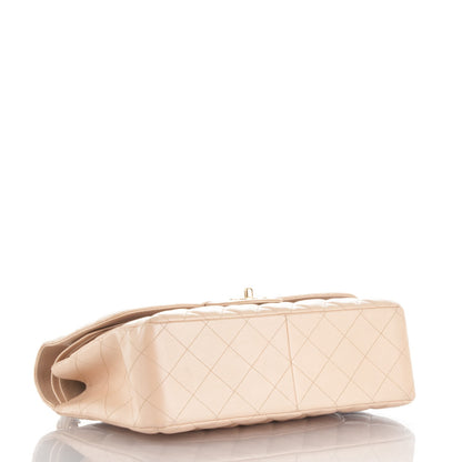 Chanel Caviar Quilted Jumbo Double Flap Beige Clair 4 of 9