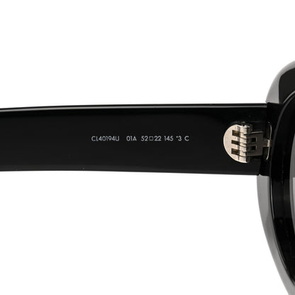 Celine Acetate Triomphe 01 Sunglasses CL 40194U Black 5 of 7
