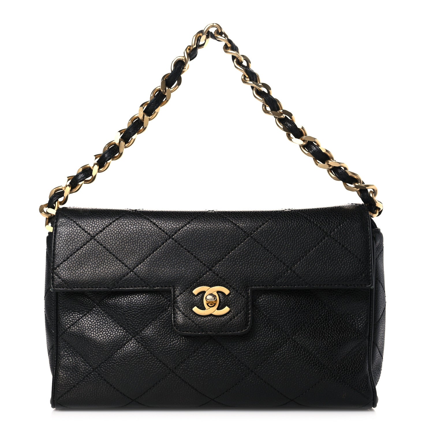 Chanel Caviar Quilted Shoulder Bag Black 1 of 9