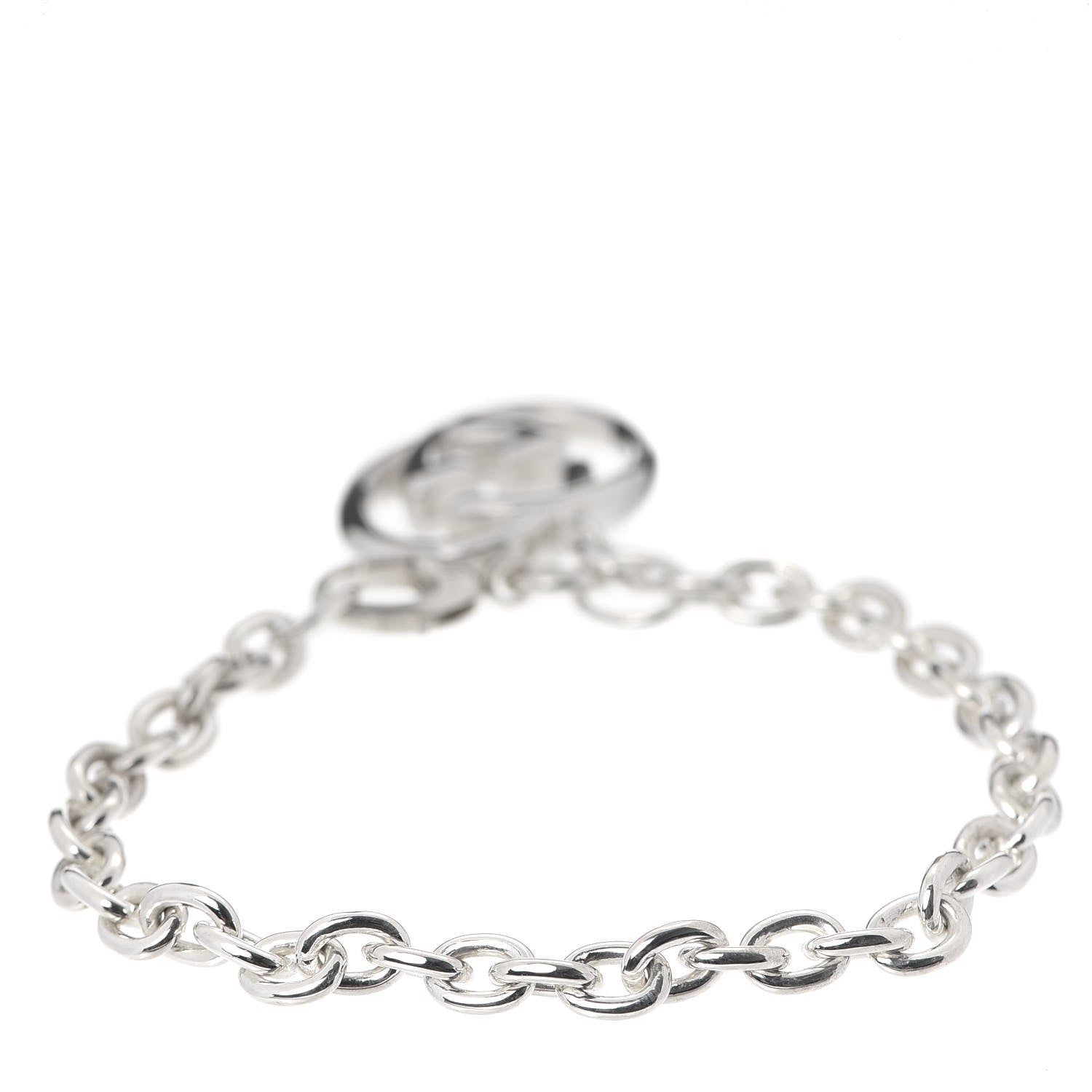 Gucci Sterling Silver Britt Charm Bracelet 3 of 6