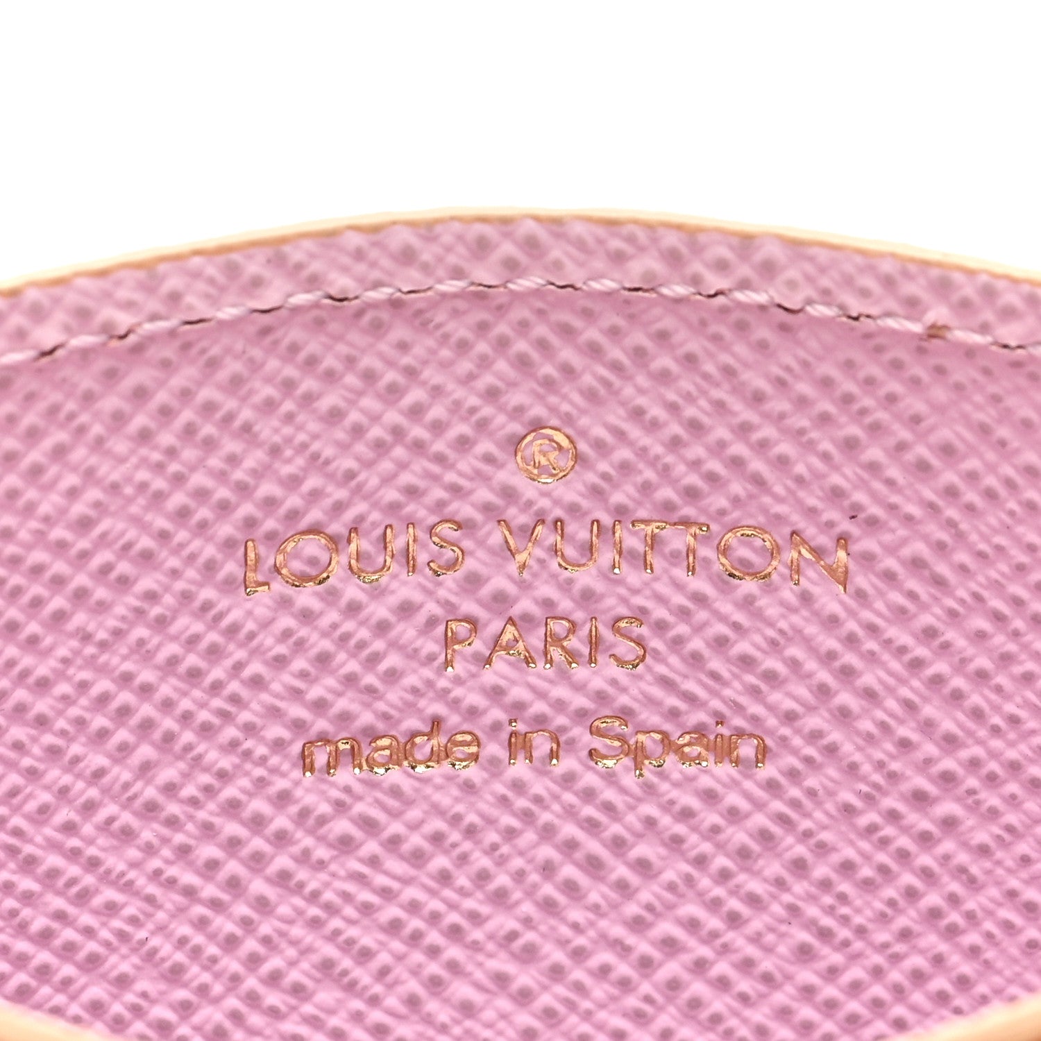 Louis Vuitton Metallic Monogram LV Garden Card Holder Gold 6 of 6