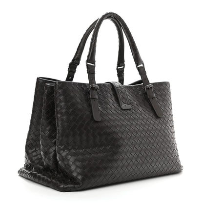 Bottega Veneta Nappa Intrecciato Medium Roma Tote Moro Moro 3 of 10
