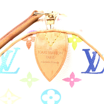 Louis Vuitton Monogram Multicolor Speedy 30 White 5 of 8