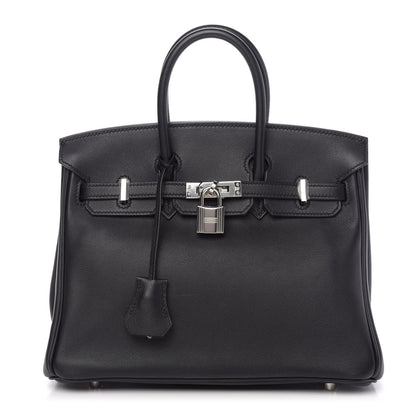 Hermes Swift Birkin 25 Black 1 of 10