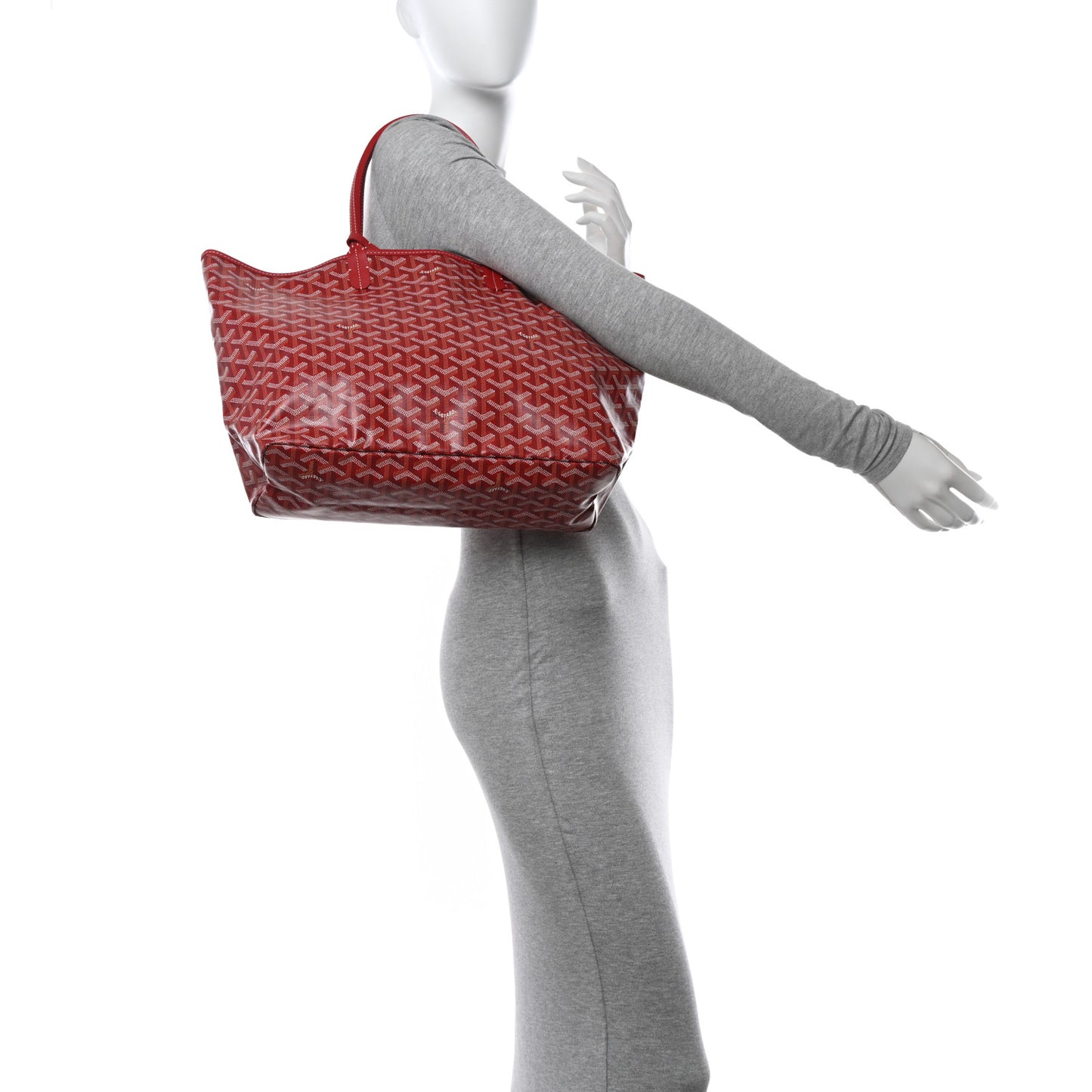 Goyardine Saint Louis PM Red