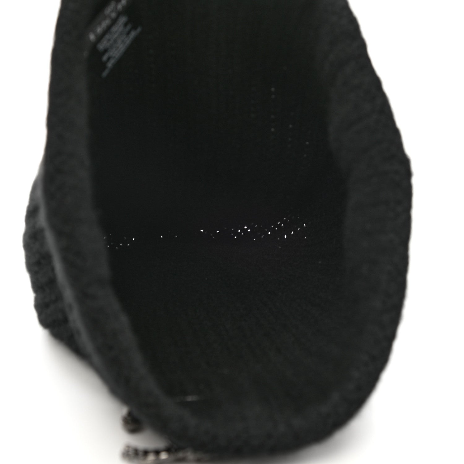 Chanel Cashmere CC Brooch Beanie Hat Black 4 of 5