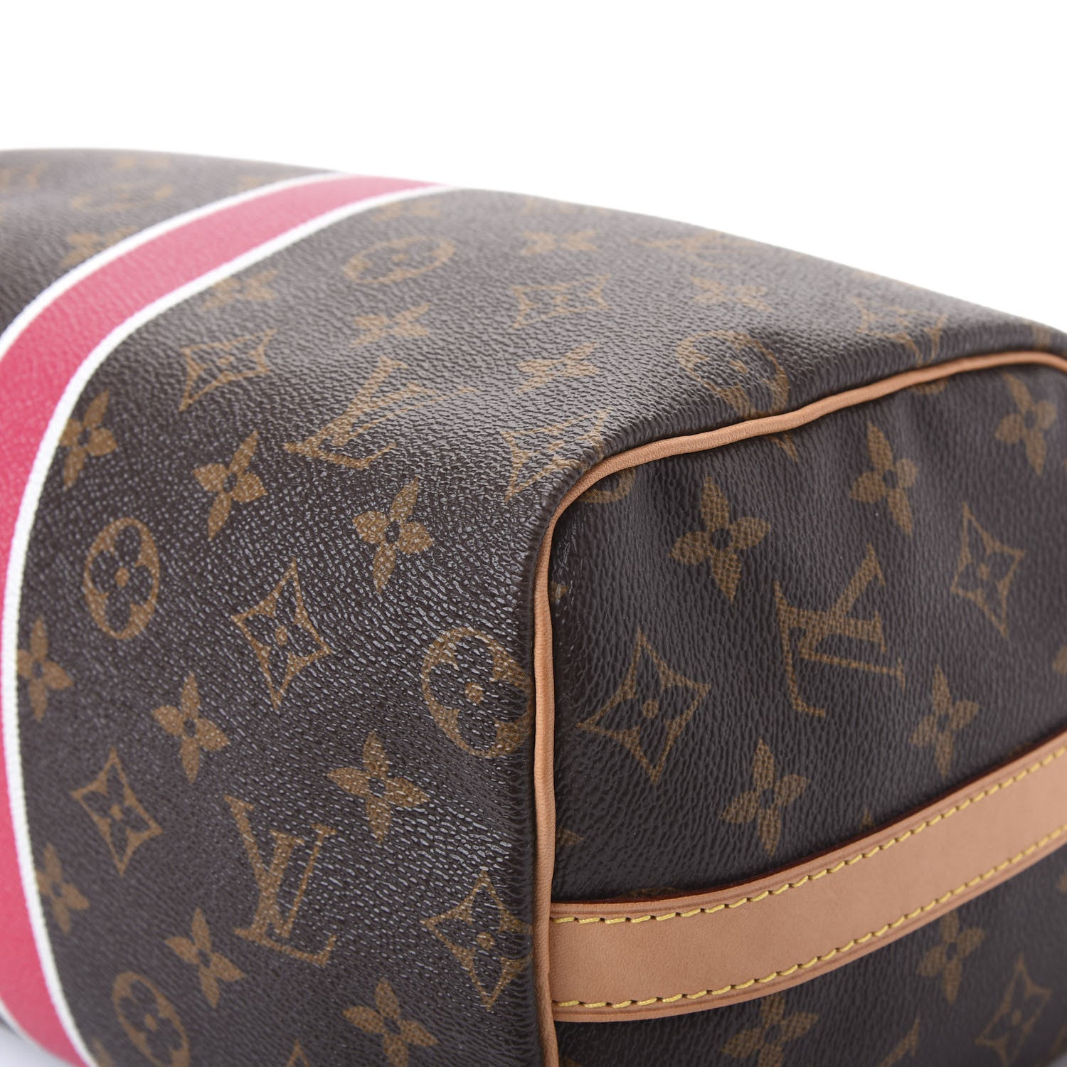 Louis Vuitton Monogram My LV Heritage Speedy Bandouliere 25 Fuchsia White 9 of 11