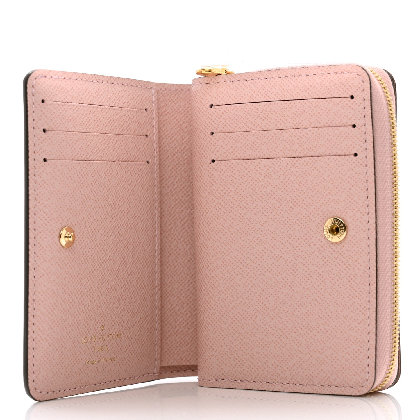 Monogram Lou Wallet Rose Ballerine