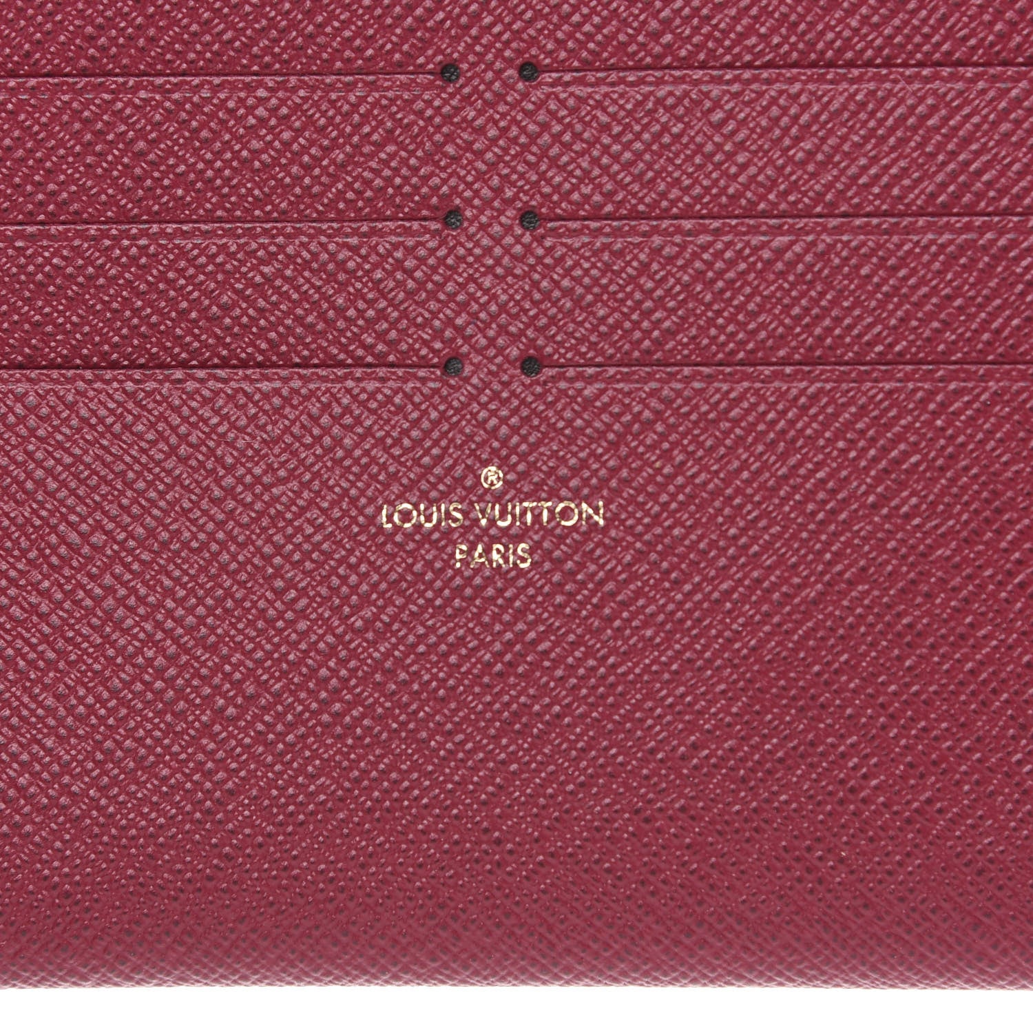 Louis Vuitton Calfskin Felicie Card Holder Insert Fuchsia 6 of 6
