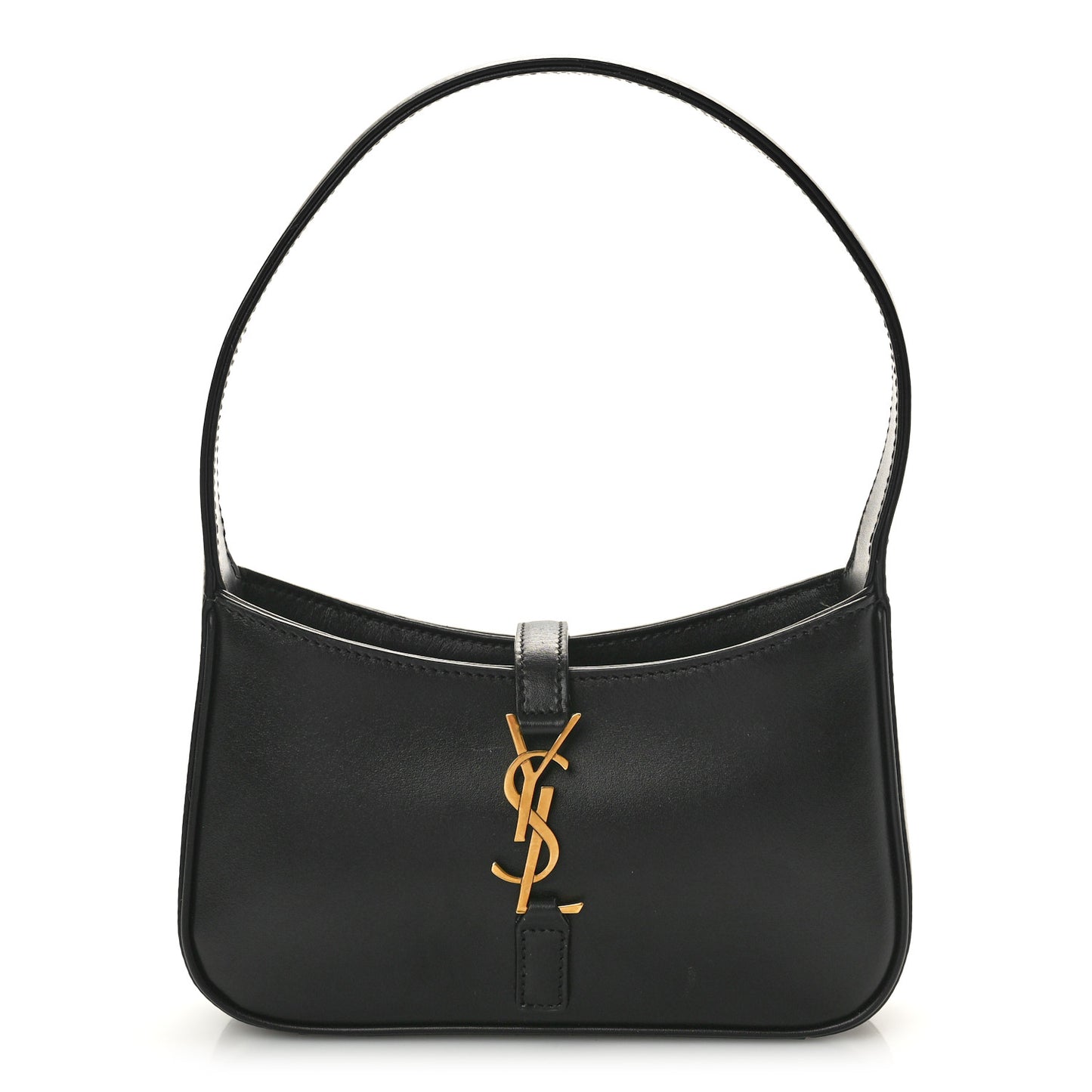 Smooth Calfskin Le 5 A 7 Mini Hobo Black