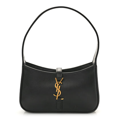 Saint Laurent Smooth Calfskin Le 5 A 7 Mini Hobo Black 1 of 12