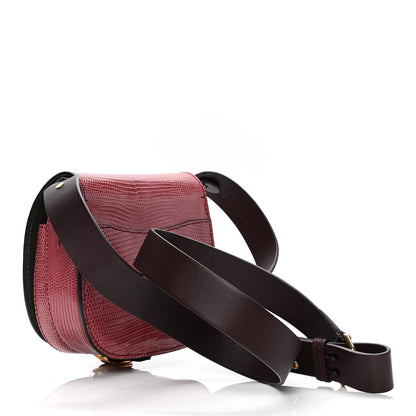 Burberry Lizard Square Satchel Pink 2 of 7