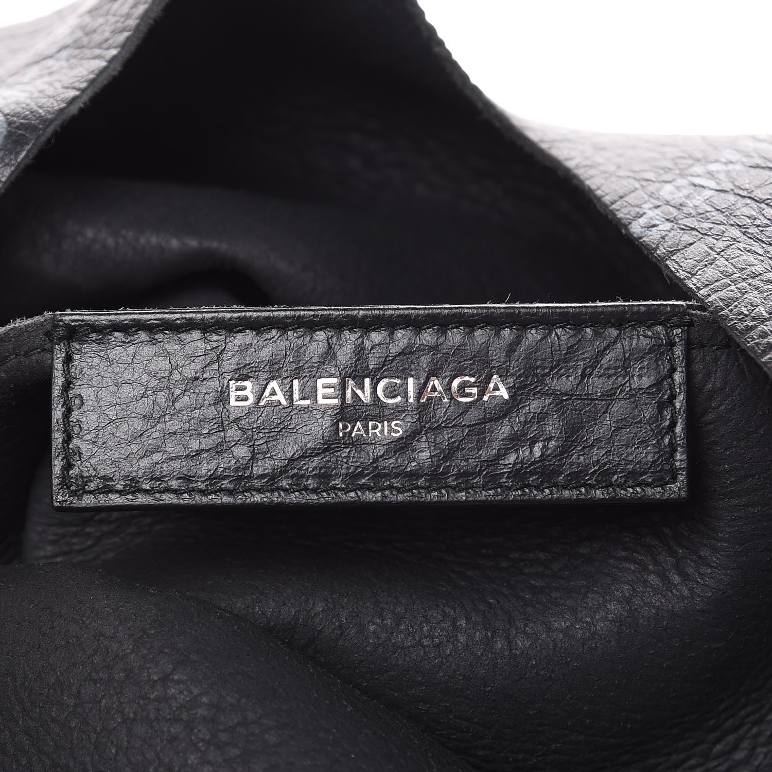 Balenciaga Agneau Arena Allover Logo M Supermarket Shopper Gris Crayon Gris 8 of 11