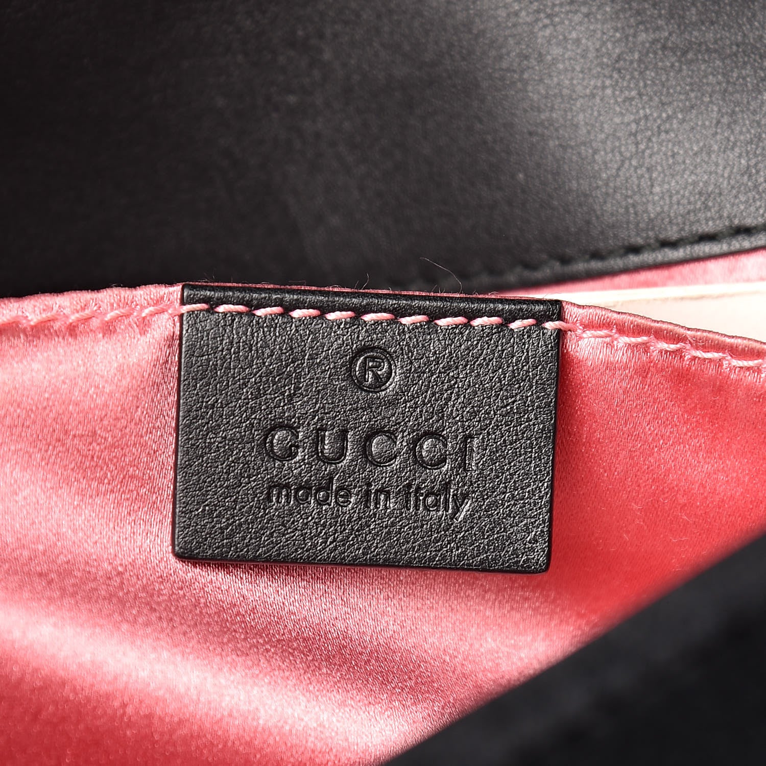 Gucci Velvet Matelasse Mini GG Marmont Shoulder Bag Black 6 of 11