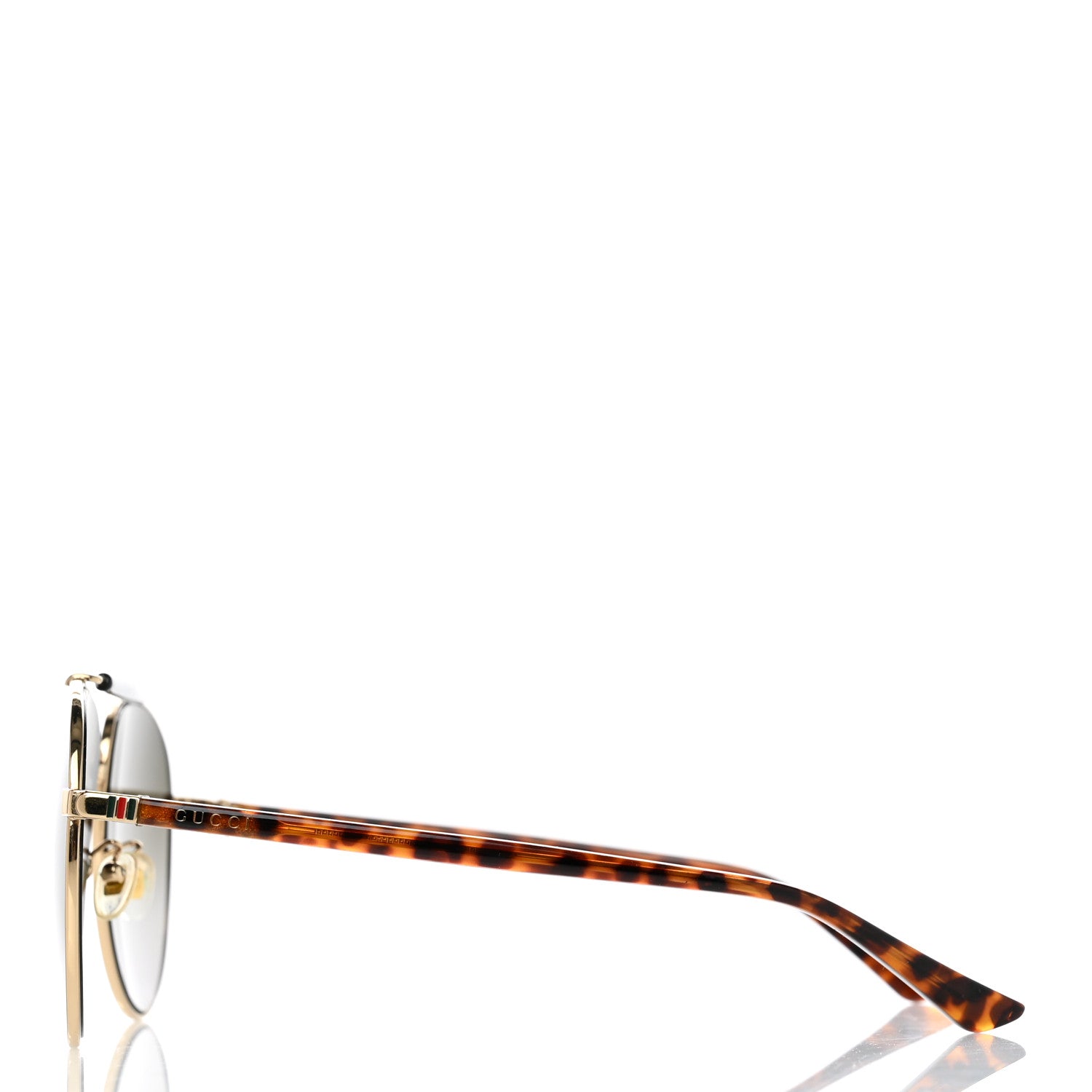 Gucci Aviator Sunglasses GG0014S Brown 3 of 6