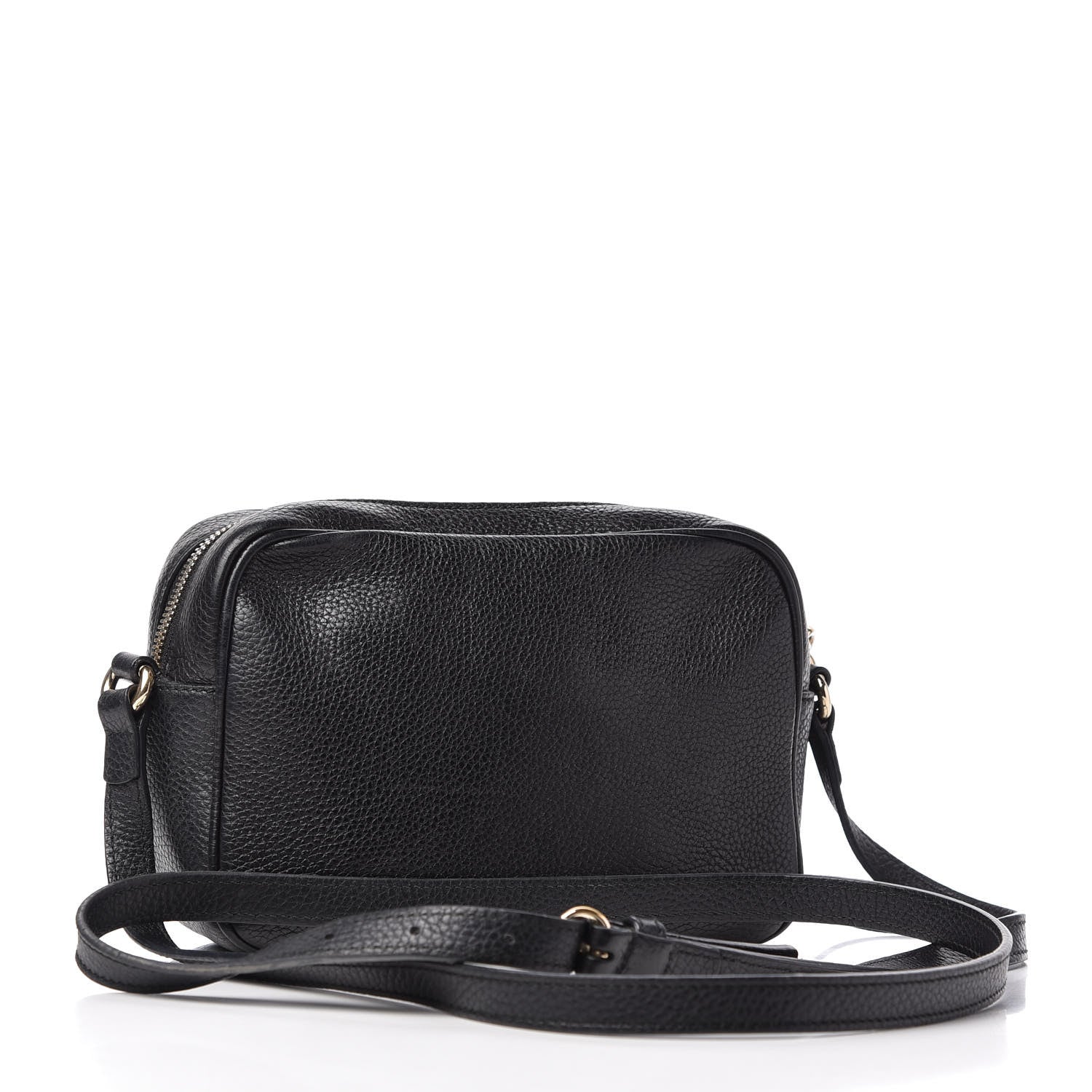 Gucci Pebbled Calfskin Small Soho Disco Bag Black 3 of 10