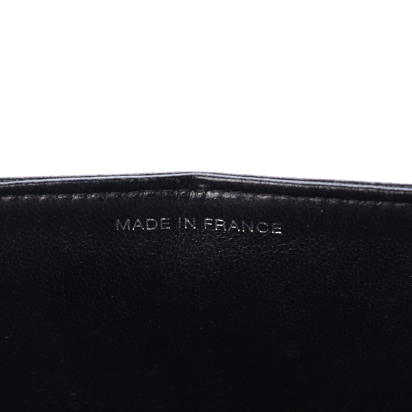 Caviar Quilted Small Double Flap Black