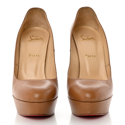 Christian Louboutin Kid Bianca 140 Pumps 40 Camel 2 of 8