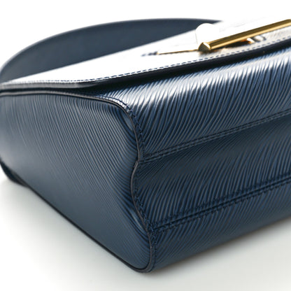 Louis Vuitton Epi Twist Shoulder Bag MM Indigo 9 of 10