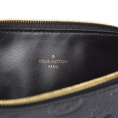 Louis Vuitton Empreinte Felicie Chain Wallet Zippered Insert Black 6 of 6