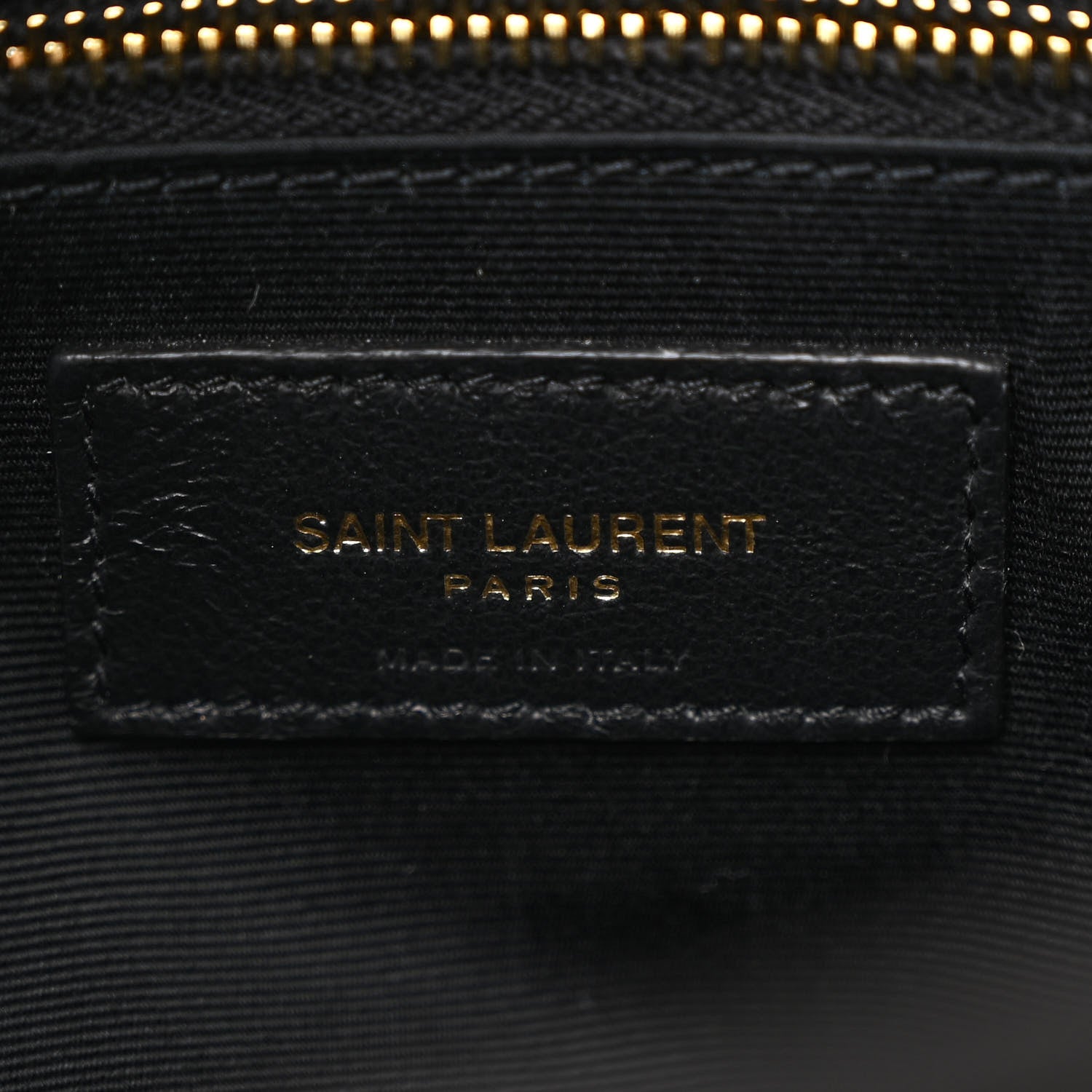 Saint Laurent Lambskin Quilted Small Loulou Puffer Monogram Chain Satchel Black 6 of 12