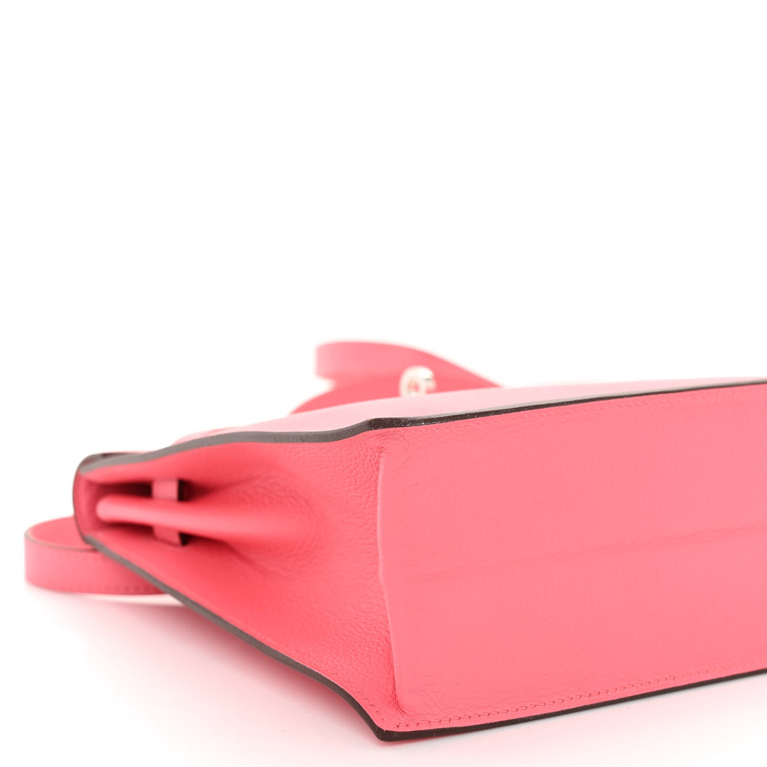 Hermes Evercolor Kelly Danse II Belt Bag Rose Azalee 9 of 10
