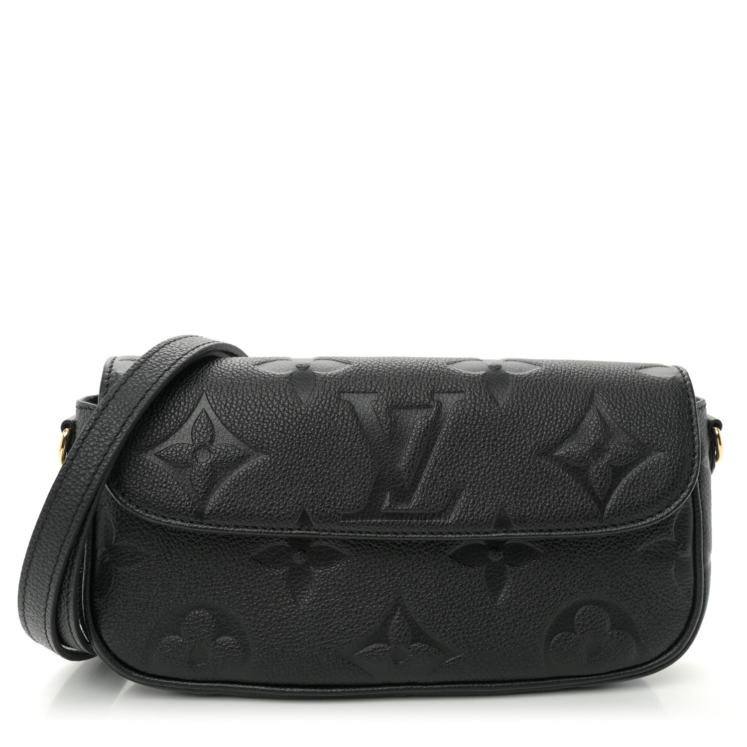 Louis Vuitton Empreinte Monogram Giant Ivy Wallet On Chain Black 1 of 10