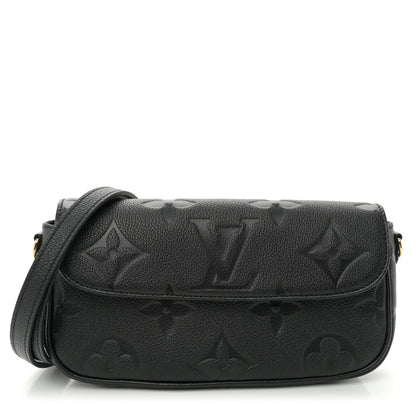 Louis Vuitton Empreinte Monogram Giant Ivy Wallet On Chain Black 1 of 10