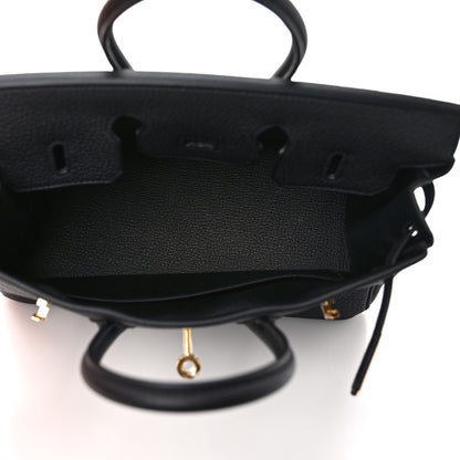Hermes Togo Birkin 25 Black 5 of 9
