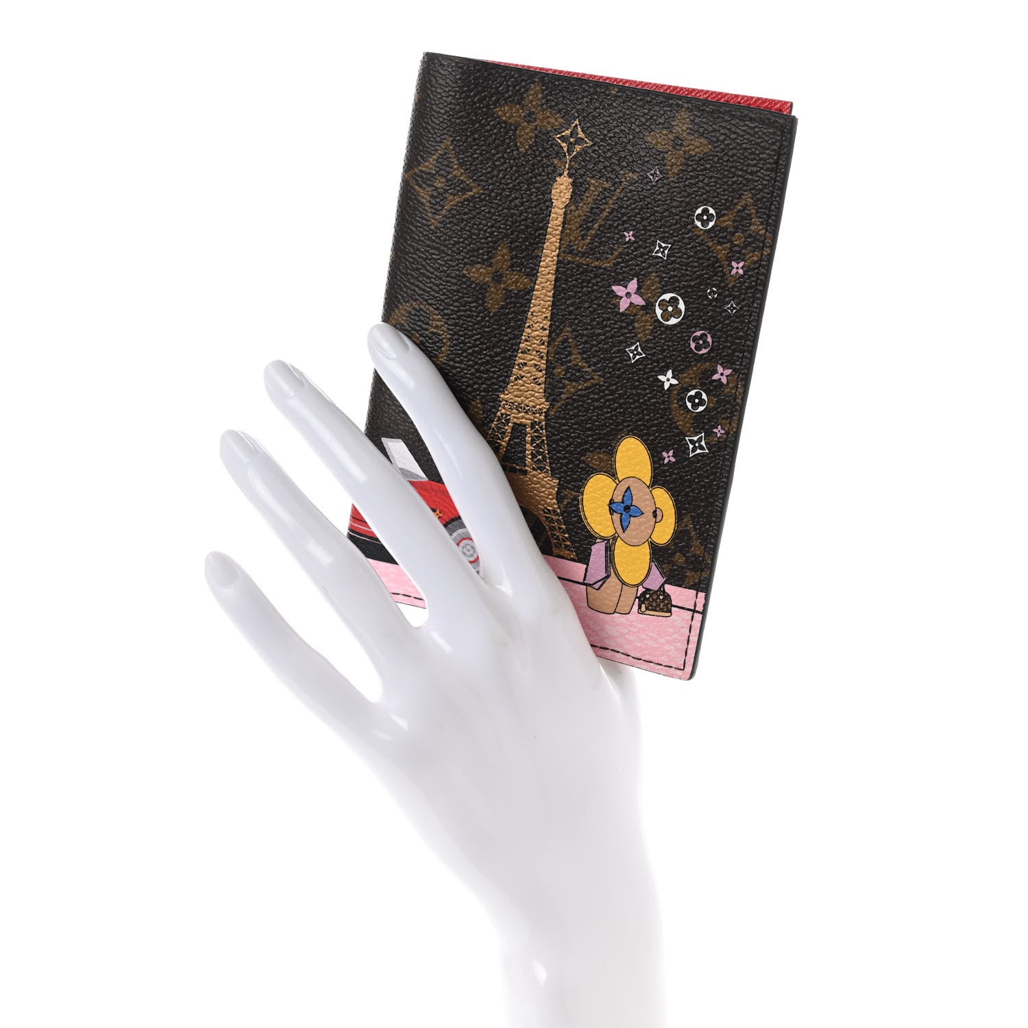 Louis Vuitton Monogram 2019 Christmas Animation Passport Cover Rouge 2 of 7