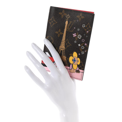 Louis Vuitton Monogram 2019 Christmas Animation Passport Cover Rouge 2 of 7