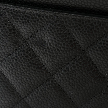 Chanel Caviar Quilted Wallet on Chain WOC Black 13 of 13