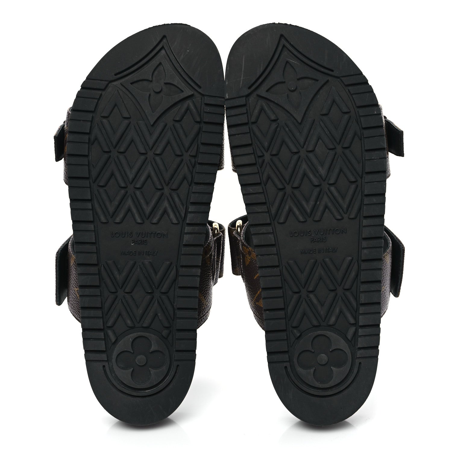 Louis Vuitton Monogram Bom Dia Mule Sandals 36 Black 5 of 9