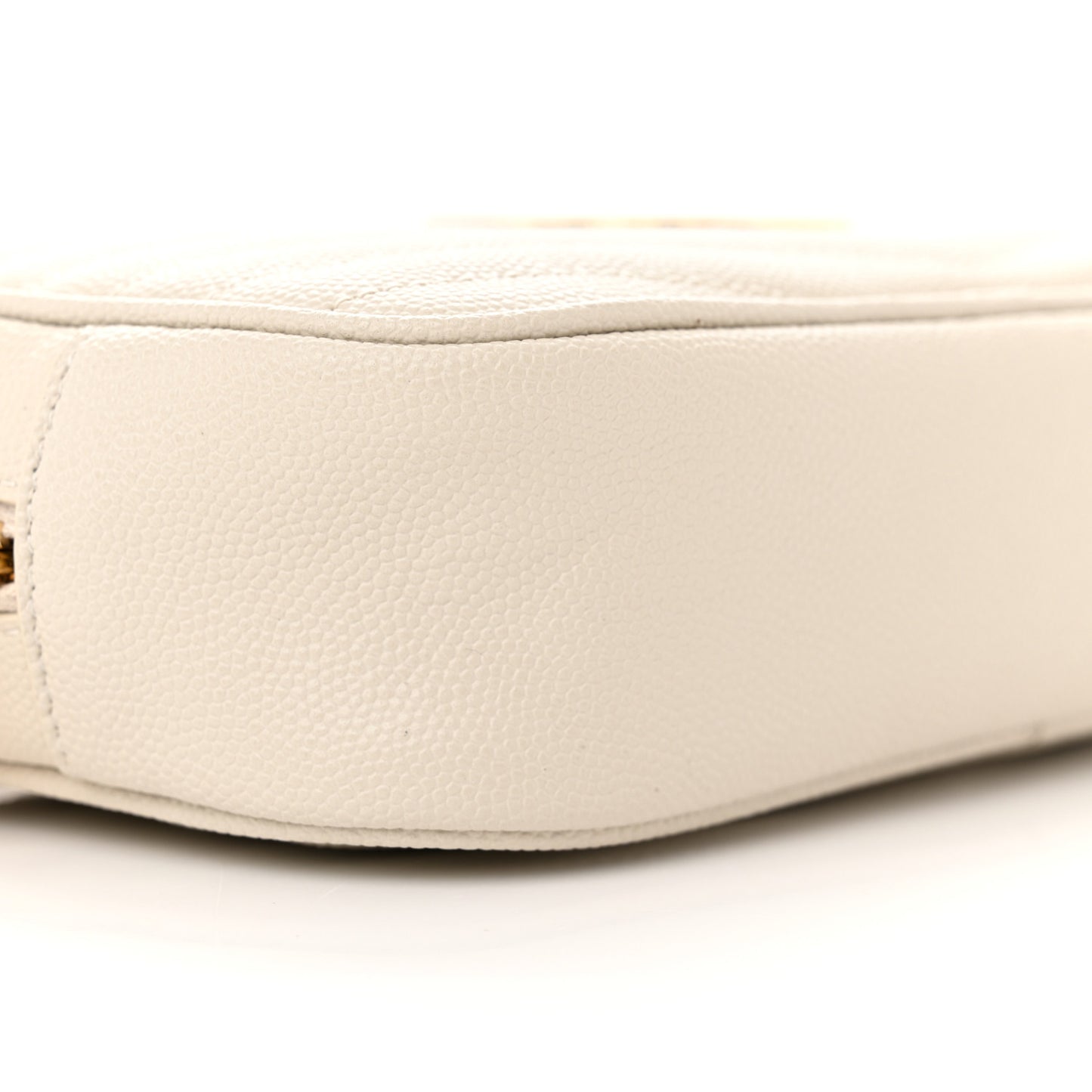 Grain De Poudre Matelasse Monogram Mini Lou Camera Bag Crema Soft