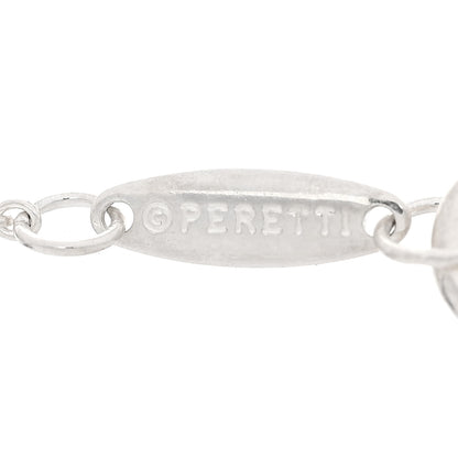 Tiffany Sterling Silver Turquoise Elsa Peretti Color By The Yard Bracelet 5 of 7