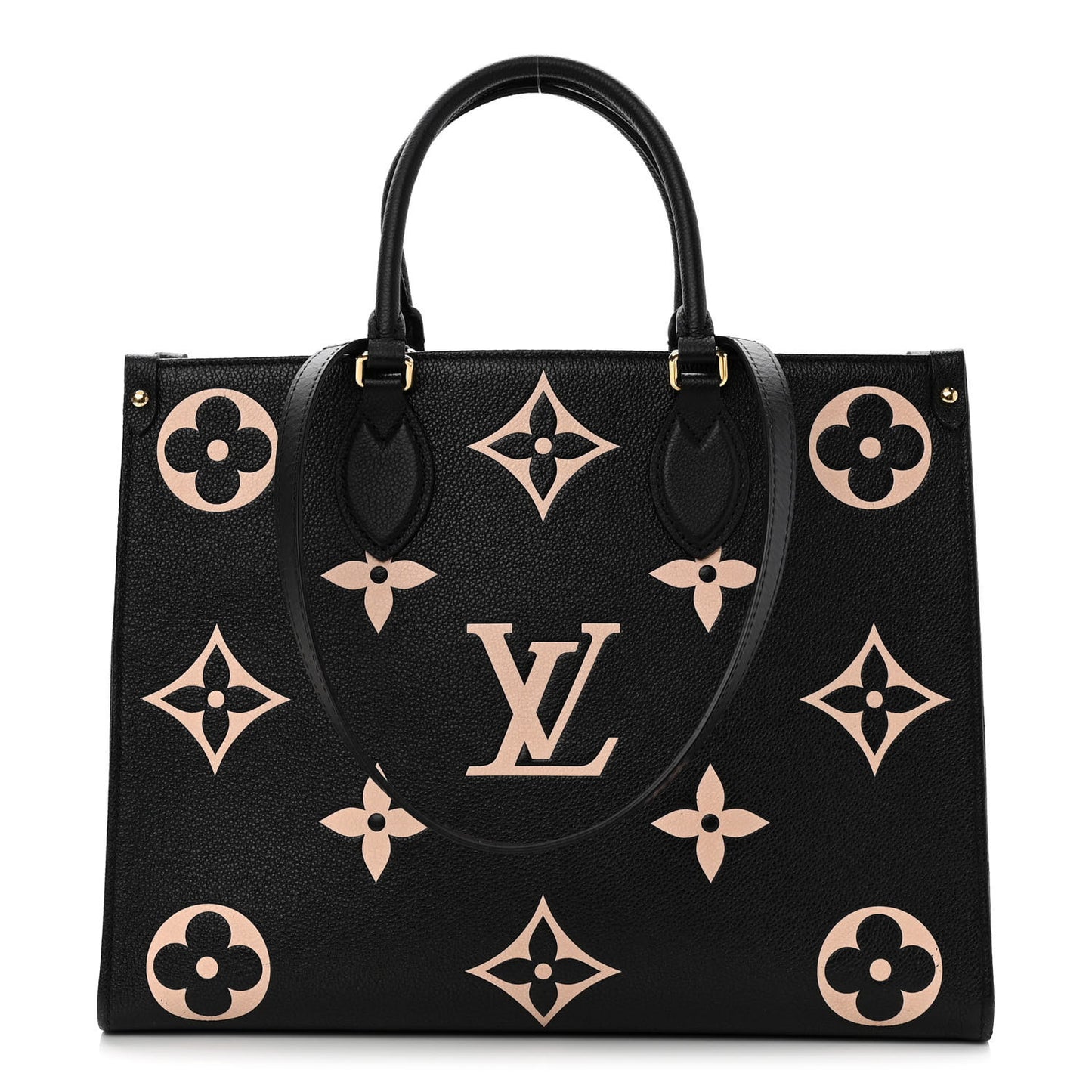 Empreinte Monogram Giant Onthego MM Black Beige