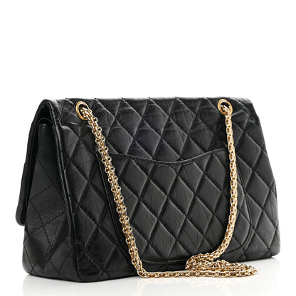 Chanel Aged Calfskin Quilted 2.55 Reissue 227 Flap Black 2 of 15