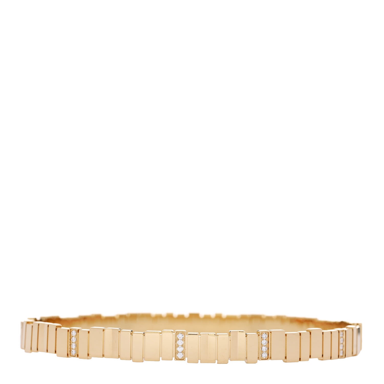 Christian Dior 18K Yellow Gold Diamond Gem Dior Bracelet 2 of 4