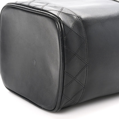 Chanel Lambskin Vanity Cosmetic Bag Black 8 of 12
