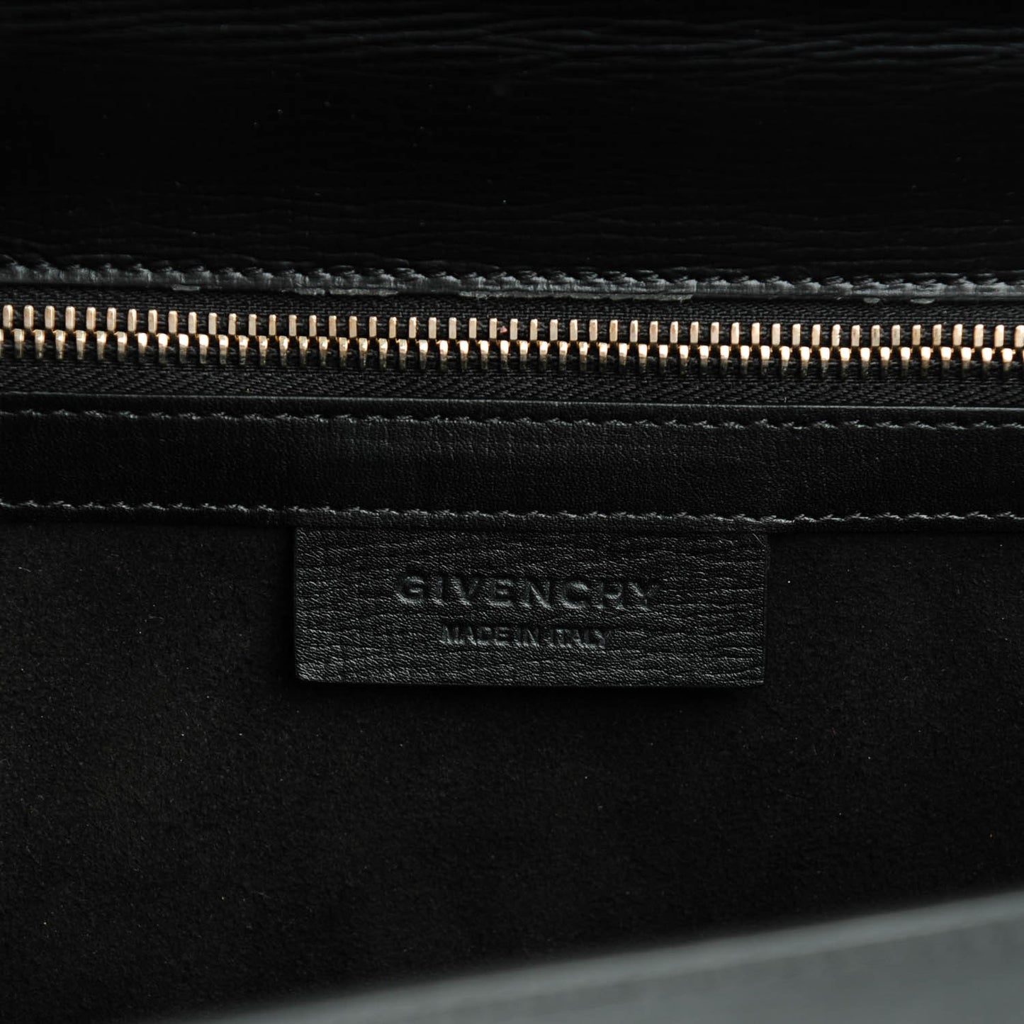 Textured Calfskin Medium Pandora Box Crossbody Bag Black