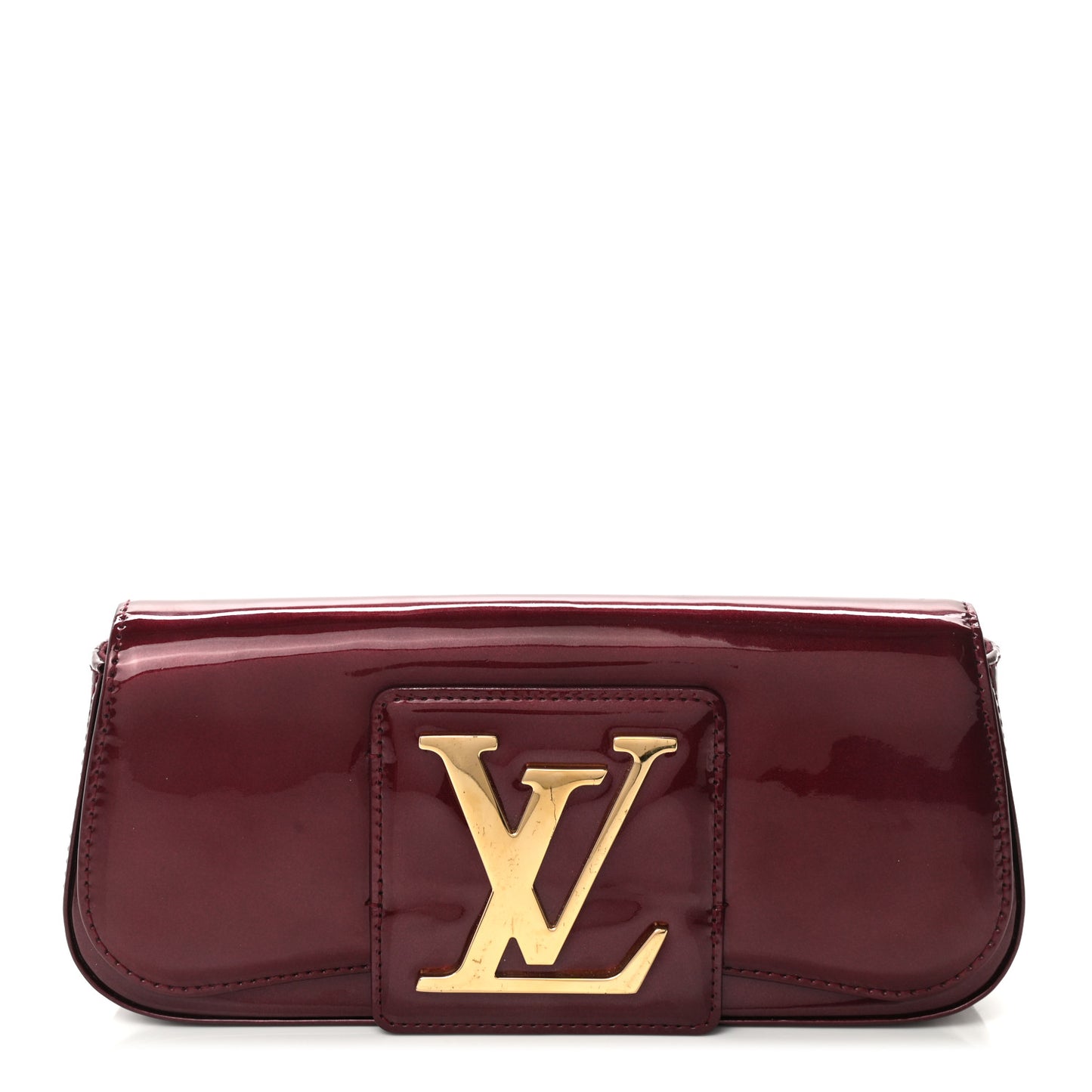 Patent Sobe Clutch Rouge Fauviste
