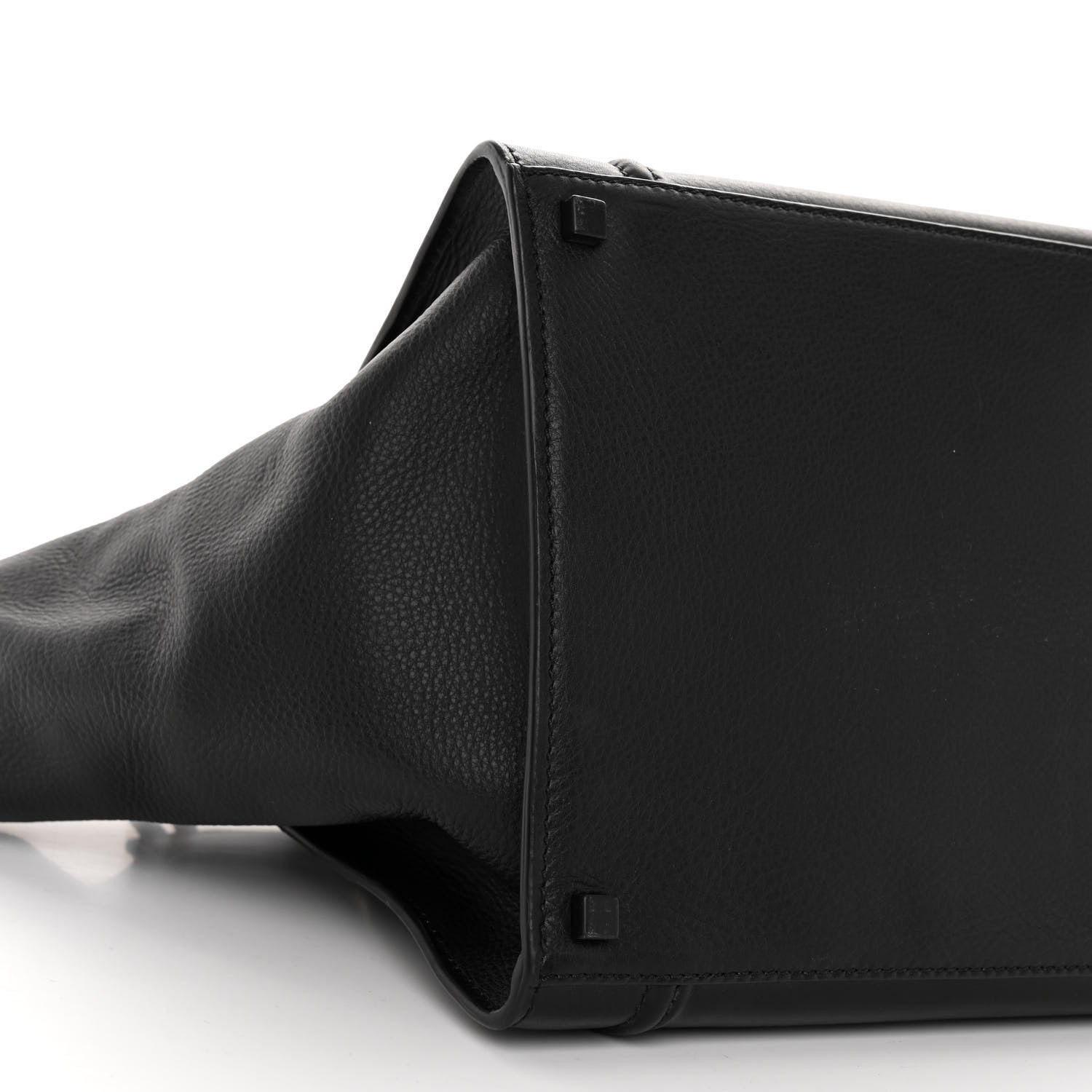 Celine Supple Calfskin Medium Phantom Luggage Black 7 of 9