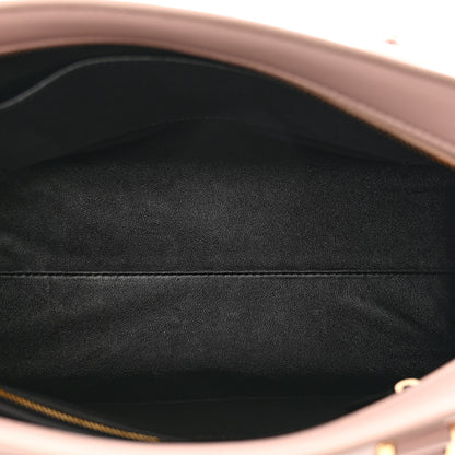 Saint Laurent Smooth Calfskin Small Monogram Cabas Pink 6 of 9