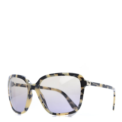 Prada Acetate Square Sunglasses SPR 10V Tortoise 1 of 8
